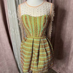 Sequenced Pearl Knit Top